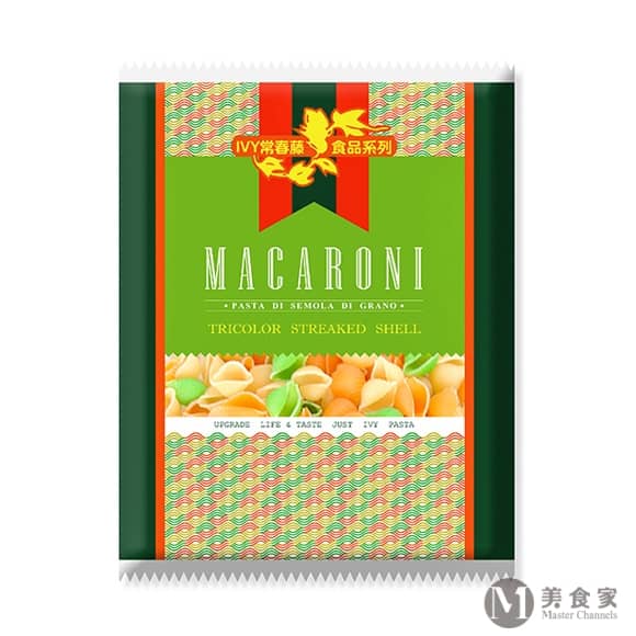 聯華常春藤三色貝殼麵(圖)