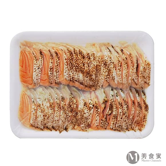 烤鮭肚片(圖)
