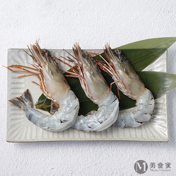 去殼開背黑虎蝦(圖)