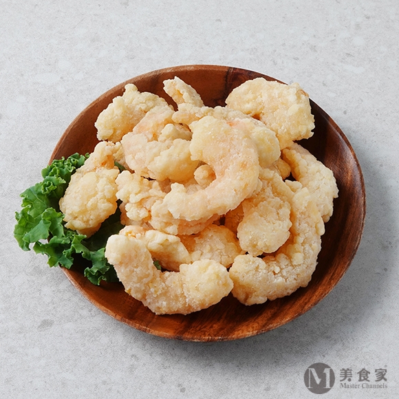 預炸裹粉蝦仁(圖)