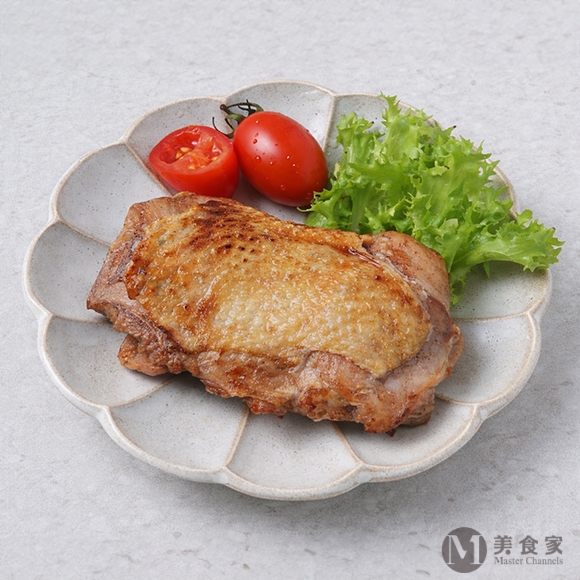 全熟碳烤風味雞腿排(圖)