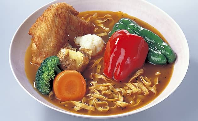札幌風湯咖哩拉麵(圖)