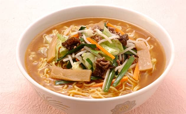 仙台風紅味噌拉麵(圖)