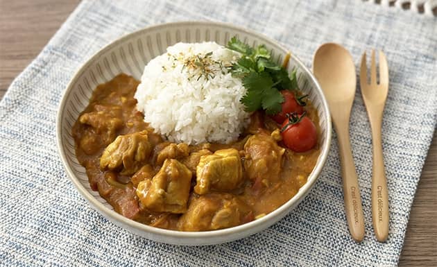 蕃茄起司奶油雞肉咖哩(圖)