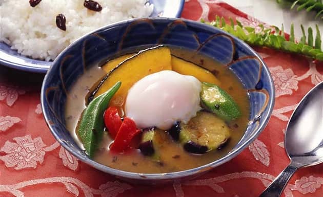 彩蔬湯咖哩(蔬菜高湯)(圖)