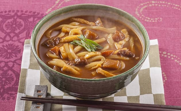雞肉油揚咖哩烏龍麵(圖)