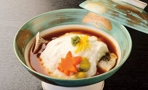雪見蒸魚鮮(圖)