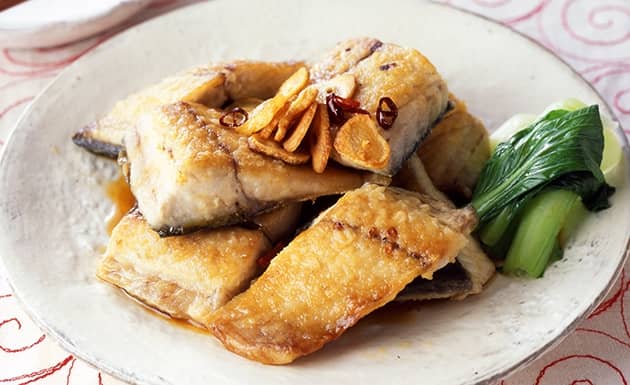 柑橘鯖魚(圖)