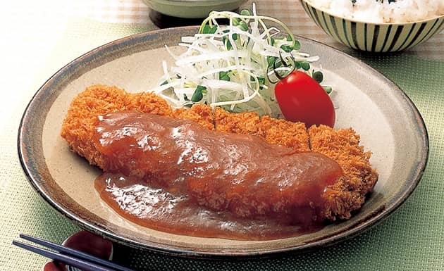 蘿蔔泥炸豬排(圖)