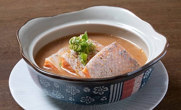 鮭魚味噌湯(圖)