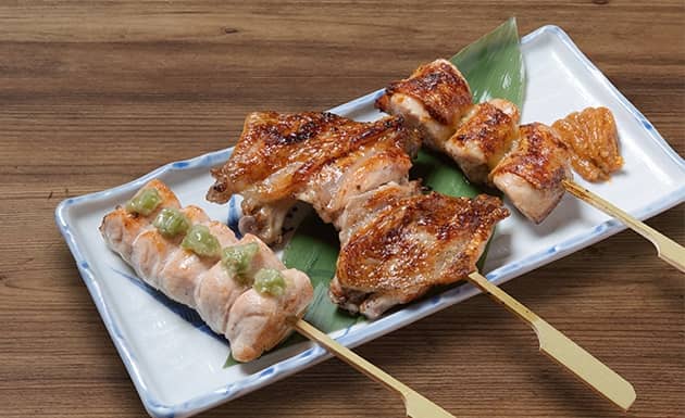 雞肉串燒拼盤(圖)