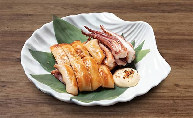 燒烤魷魚一夜干(圖)