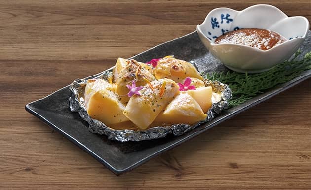 竹筍味噌燒(圖)
