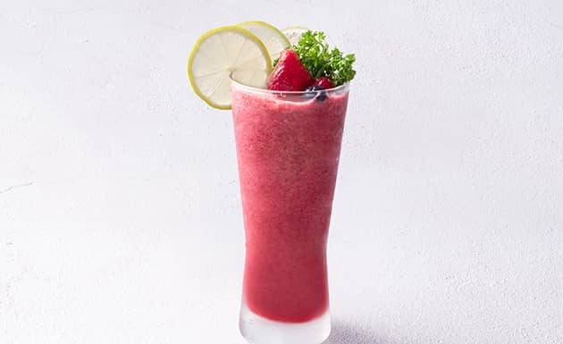 檸檬乳酸莓果冰沙(圖)
