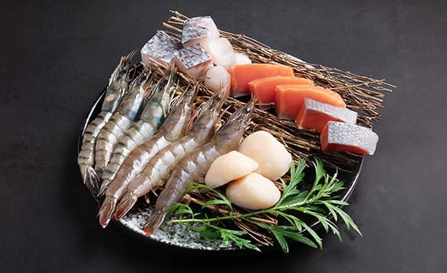 火鍋海鮮拼盤(圖)