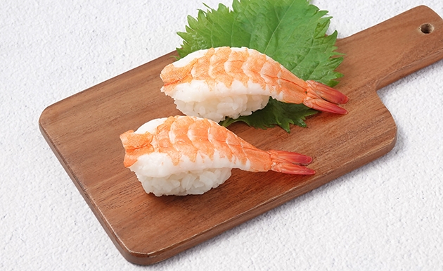頭肉蝦握壽司(圖)