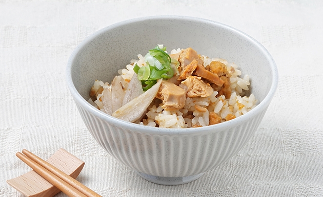 料亭風鮟鱇魚肝炊飯(圖)