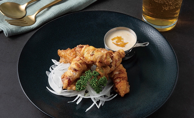 高麗菜小卷唐揚(圖)