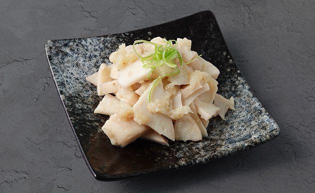 和風筍泥杏鮑菇冷缽(圖)