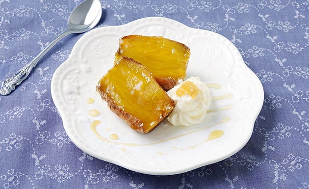 柚香奶油乳酪烤地瓜(圖)