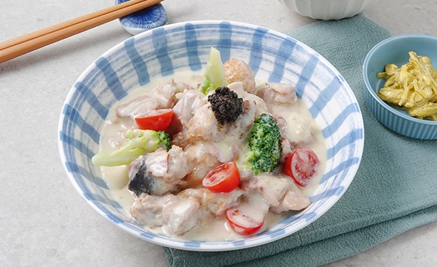 日式奶油雞腿煮(圖)