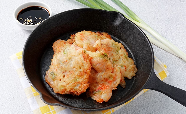 韓風海鮮煎餅(圖)